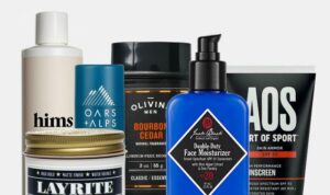 Men’s grooming products