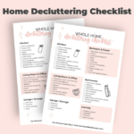 Decluttering Tips