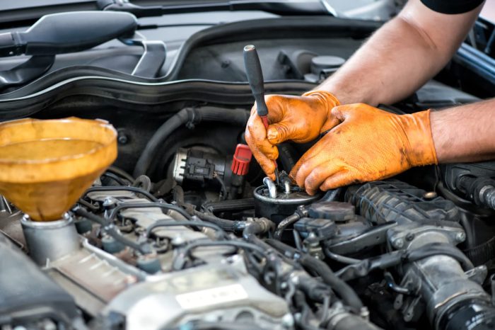 Truck maintenance